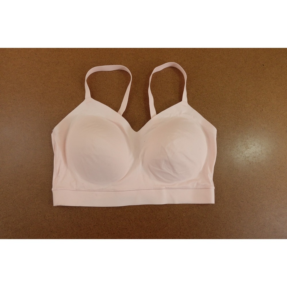 Floatley Womens Size Medium Pink Cozy Padded Comfort Wirefree Seamless Bra New